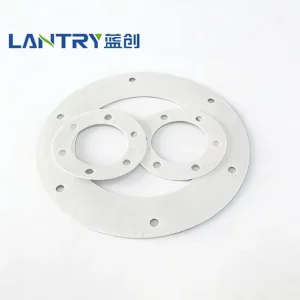High Temp Resistant Ceramic Fiber Gasket Industrial Kiln Pipeline Flange Sealing Customizable