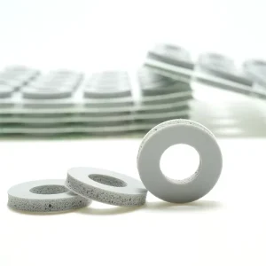 High Temp Resistant Eco friendly Silicone Rubber Foam Gaskets Flexible Cutting for Automotive Industrial Sealing & Insulation