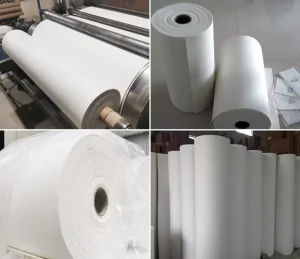 High Temp Resistant Thin Ceramic Fiber Paper with Low Shrinkage for Kiln Gasket and Industrial Heating Equipment Thermal Barrier