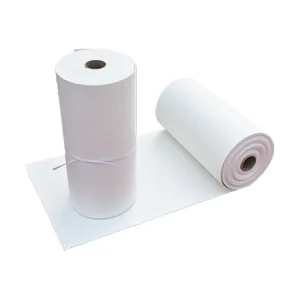 High Temperature 1260 Ceramic Cotton Fiber Insulation Paper Gasket 3mm Thick for Refractory Applications
