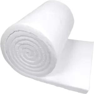 High Temperature 1260 Ceramic Fibre Blanket 13mm 25mm 50mm Thick Refractory Ceramic Insulation Wool Felt