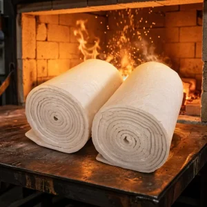 Refractory Custom 1260 Ceramic Fiber Blanket High Temp Thermal Insulation for Industrial Furnace Kiln Lining