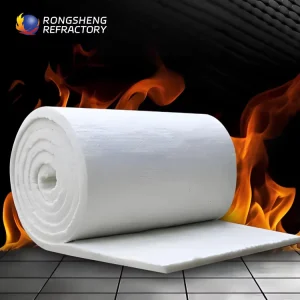 High Temperature 1430c Aluminosilicate Refractory Wool Blanket Thermal Insulation Ceramic Fiber Blanket For Furnace Lining