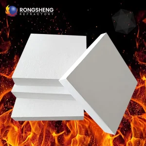 High Temperature Aluminum Silicate Insulation Boards 1260C 1430C 1800C Refractory Ceramic Fiber Board For Furnace Oven