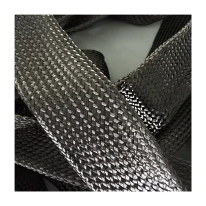 High Temperature Carbon Fiber Braided Sleeve for Extreme Temperature Applications