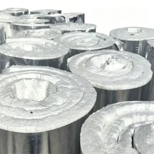High Temperature Ceramic Fiber Aluminum Silicate Insulation Blanket Fire Retardant Eco-Friendly High Temperature Resistance