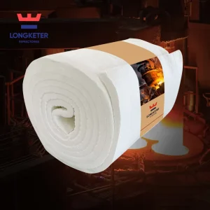 High Temperature Ceramic Fiber Blanket Price 1260 128 Kg m³ Density Ceramic Fiber Blanket