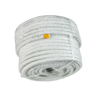 High Temperature Ceramic Fiber Gland Packing Braided Gland Packing Rope Gland Sealing Bolt Seal with Silicone Coating