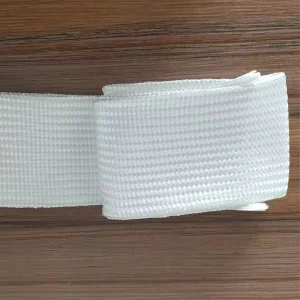 High Temperature Ceramic Fiber Sleeve Used as Ceramic Roller Cover Inside Heating Oven of Glass Tempering Furnace