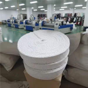 High Temperature Ceramic Fiber Tape Rope Blanket Refractory Insulation Material for Furnace Kiln Boiler Sealing Thermal