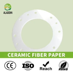 High Temperature Dielectric Strength Standard Ceramic Fiber Paper for Vehicle Exhaust Noise Insulation