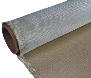 High Temperature Fabric Heat Resistant High Silica Glass Fiber Cloth 1700 Celsius Degrees for Fire Blanket