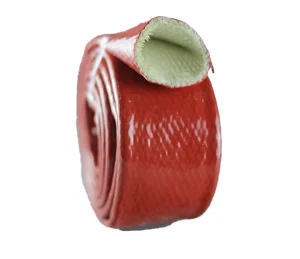 High Temperature Fiber Glass Raw Material Silicone Coated Fiberglass Sleeve and Cloth for Fire