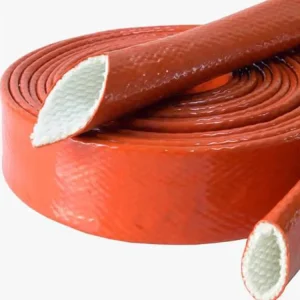 High Temperature Fiberglass Sleeve Flexible Silicone Fiberglass Sleeving Tube
