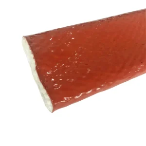 High Temperature Fiberglass Tube 25mm Heat Shielded Sleeving Fire Thermo Sleeve for Oil Hose Lines