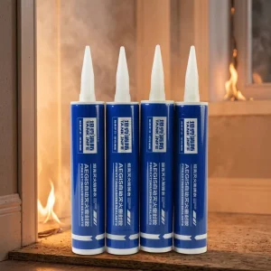 High Temperature Fire Resistant Fire Proof Caulk Intumescent Firestop Sealant for Construction Fire Barrier Sealing