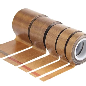 High Temperature Insulation PTFE Coated Fiberglass Silicone Adhesive Tape for Vacuum Sealer Machine Hand Impulse Sealers