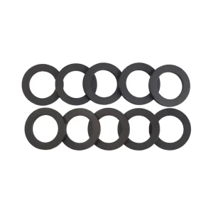 High Temperature Oil Resistant Rubber Gasket Black Sealing Ring Flat Gasket Circular Sealing Gasket for Oil Related Applications