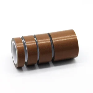 High Temperature PTFE Adhesive Tape Antifriction PTFE Coated Fiberglass Film Adhesive Tape