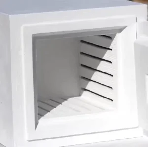High Temperature Polycrystalline Fiber Furnace Liner Customizable Shapes Sizes