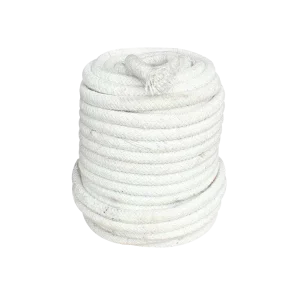 High Temperature Refractory 1260 Tape Fabric Strips cord braid Yarn Insulation Ceramic Fiber Rope