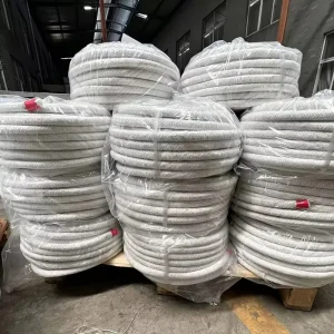 High Temperature Refractory Ceramic Fiber Glass Heat Insulation Sealing Woven Rope
