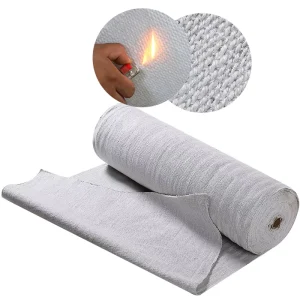 High Temperature Resistance Low Thermal Conductivity Ceramic Fiber Cloth Gasket Tape Roll Insulation Blanket Etc