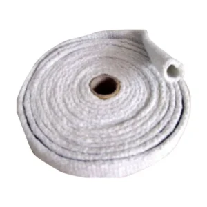 High Temperature Resistance SS Wire Reinforced Fireproofing Ceramic Fiber Tape WaterProofing Ceramic Tape