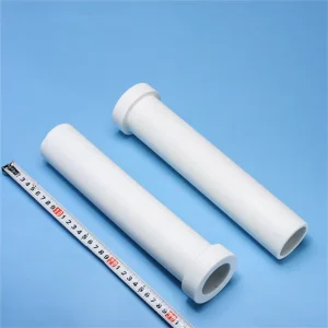 High Temperature Resistant 95% Alumina Tube Ceramic Ferrule Al2O3 Pipe Sleeve for Furnace