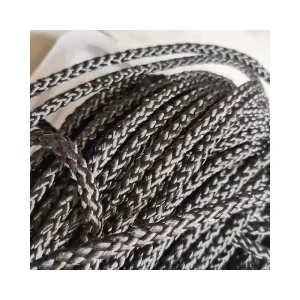 High Temperature Resistant Carbon Fiber Yarn Excellent Electric Conductive Twisted Braided or Weave Carbon Fiber Rope
