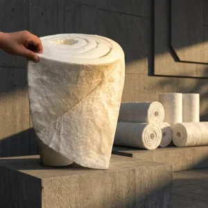 High Temperature Resistant Ceramic Fiber Blanket Asbestos Free Energy Saving Thermal Insulation Refractory Wool