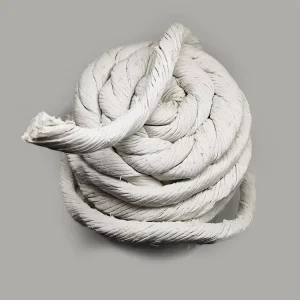 High Temperature Resistant Ceramic Fiber Rope For Coke Oven Door Insulation