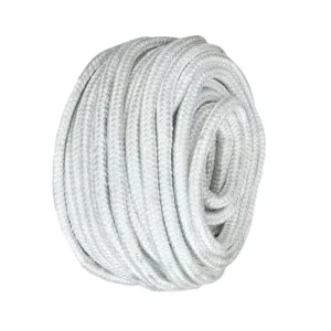 High Temperature Resistant E Glass Fiber Braided Rope Round Fiberglass Insulation for Outdoor Use