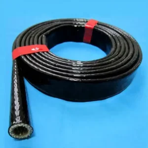 High Temperature Resistant Fiber Glass Silicone Rubber Fire Proof Sleeve