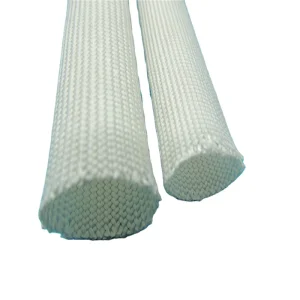 High Temperature Resistant Fiberglass Insulation Wire Fiberglass Seal Braided Sleeve