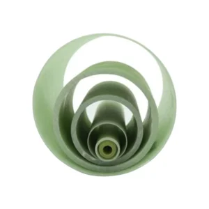 High Temperature Resistant Fiberglass Pipe Heatproof Tubing for Industrial Electrical Devices