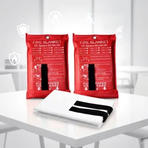 High Temperature Resistant Fire Blanket for Household & Commercial Use