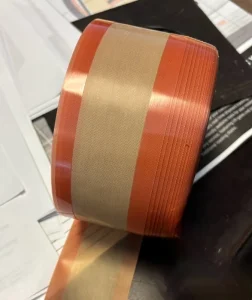 High Temperature Resistant PTFE Coated Sealing Spacer Zone Tape Roll Fiberglass Mesh Cloth AN071
