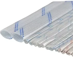 High Temperature Resistant PVC Fiberglass Sleeve for Electrical Insulation Various Applications