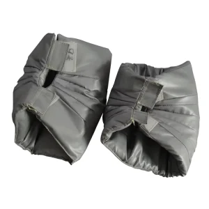 High Temperature Resistant Removable Insulation Jacket with Aluminum Foil 3D Detachable Design for Exhaust Pipe Equipment