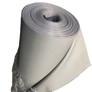 High Temperature Resistant Silicone Coated Glass Fiber Fireproof Fabric Fireproof Smoke Curtain Fireproof and Waterproof
