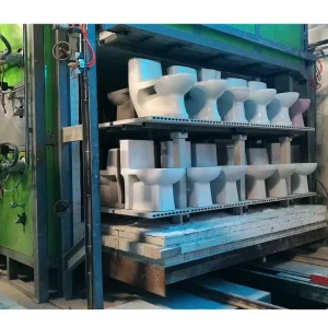 High Temperature Shuttle Kiln Industrial Gas Fired Ceramic Sintering Heat Treatment Furnace PLC Control Customizable