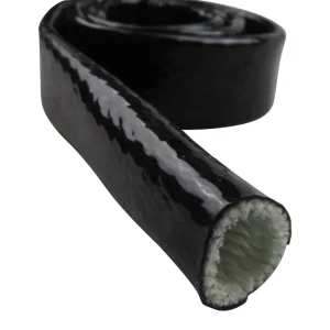 High Temperature Silicone Coated Fireproof Sleeve Protective Sleeve for Hoses and Pipes
