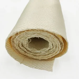 High Temperature Tolerance 900c Fiberglass High Silica Cloth Vermiculite Coating Fiberglass Fabric 96% Sio2 for Fireproof Fabric