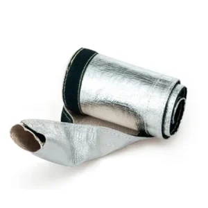 High Temperature VCO Insulation Sleeving Tape China’s Aluminum Foil Coated Fiberglass Fire Sleeve Insulation Materials Elements