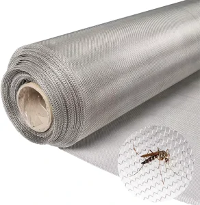 High Tension Food Grade Flexible Corrosion Resistance 304 316 Dutch Stainless Steel Plain Weave Wire Cloth Mesh