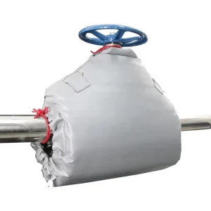 High Thermal Insulation Glass Wool Pipe Insulation Jacket Heat Insulation Valve Shields Fireproof