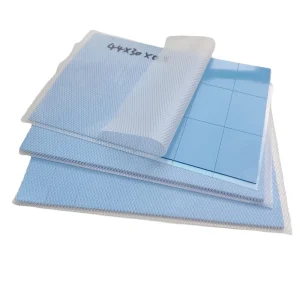 High Voltage Fiberglass Insulation Sheet Silicone Thermal Pad Shock Buffering Gasket Pad Silicone Thermal Conductive Pad