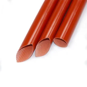 High Voltage Flexible High-Temp Electrical Insulation Sleeve 2751 Silicone Rubber Fiberglass Rated 10kV H 180
