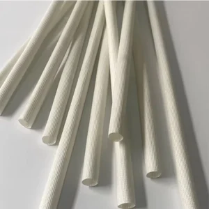 High Voltage Insulation Silicone Fiberglass Sleeve Tube Fiberglass Sleeve
